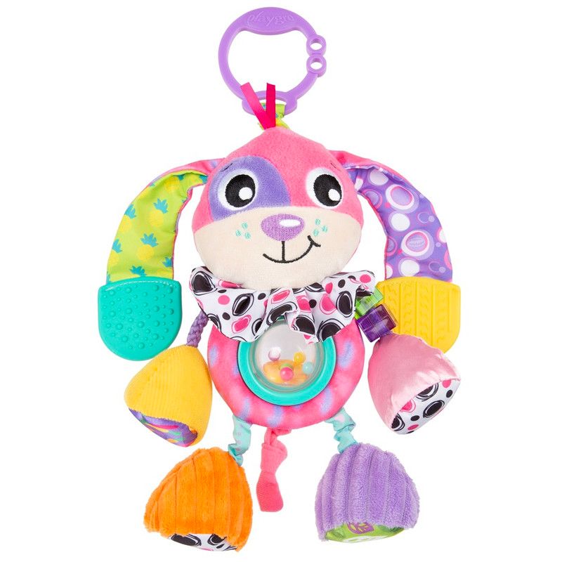 Playgro - Activity Friend Crib And Stroller Toy - Dixie Dog