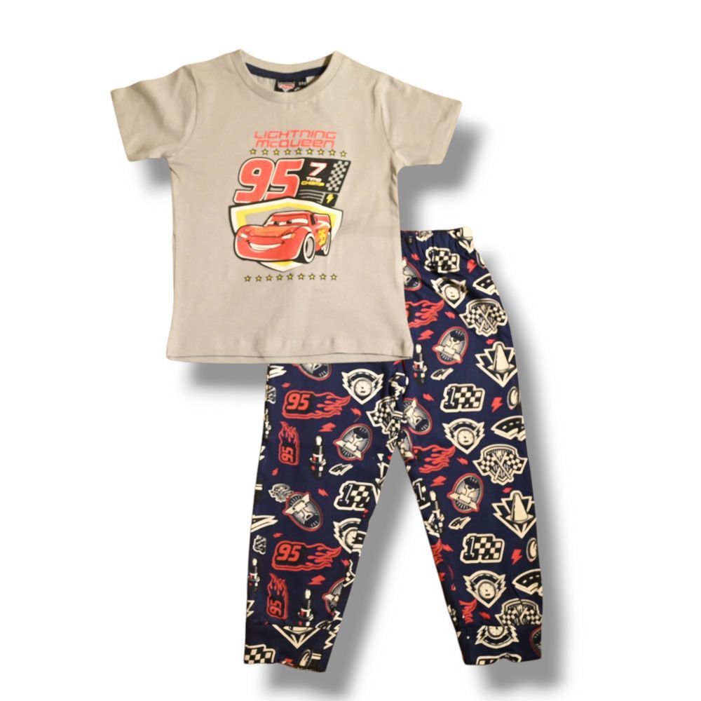 Cars - Boys Short Sleeve Pajama Set - Multicolor
