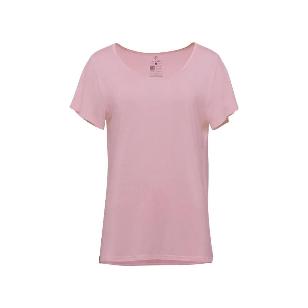 One of a Kin - Destress T-Shirt Women - Blossom Pink - Tencel™ Soft & Breathable