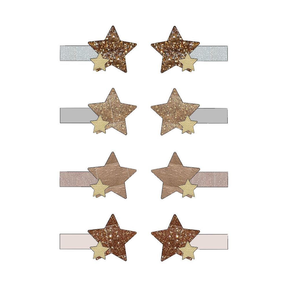 MiMi & LULA Sparkle Star Ponies - 8pcs