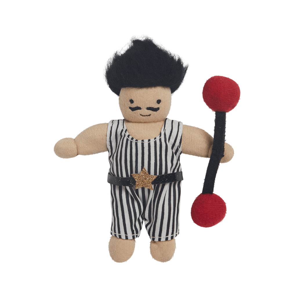 Olli Ella - Holdie Samson The Strongman Soft Doll - 13 cm