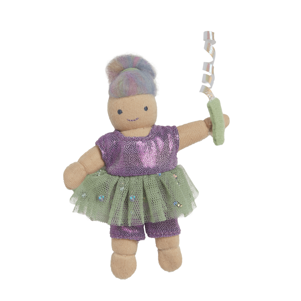 Olli Ella - Holdie Adara The Acrobat Soft Doll - 13 cm