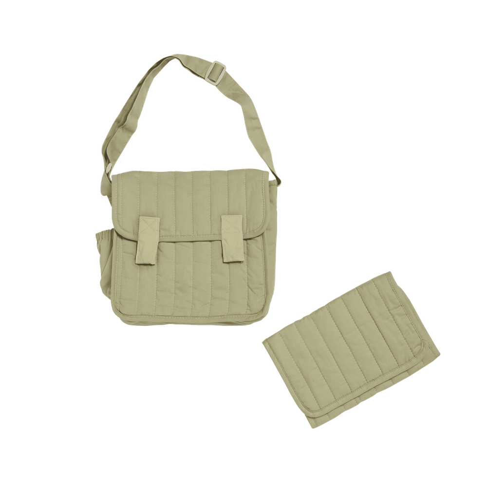 Olli Ella - Carrie Convertible Changing Set - Sage Green