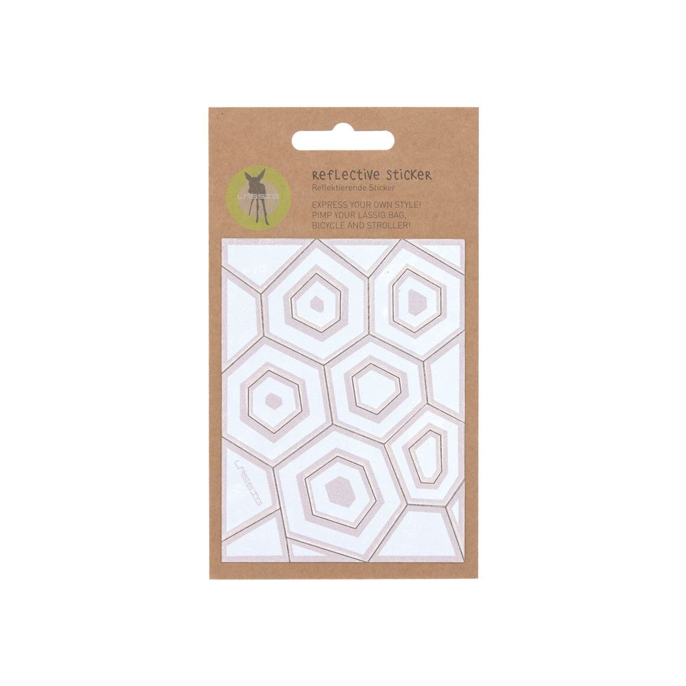 Lassig - Reflective Sticker Set - Hexagon