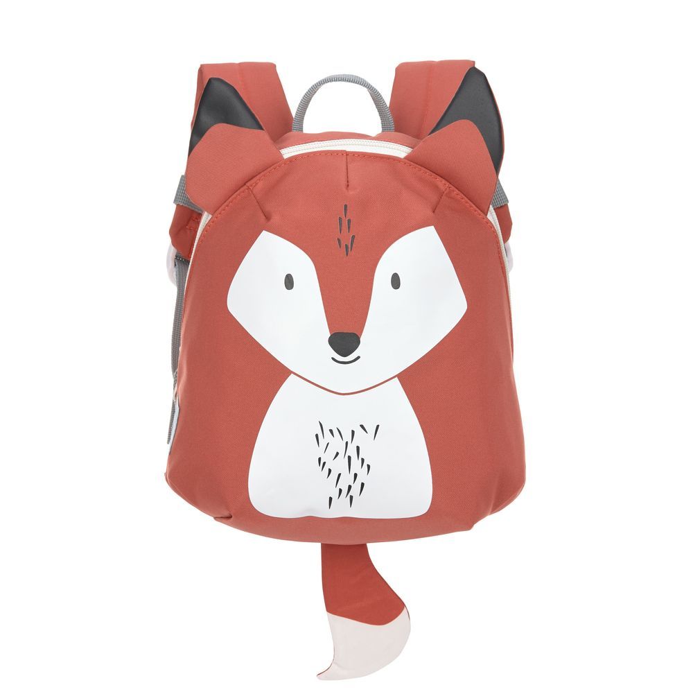 Lassig - Tiny Backpack About Friends - Fox - Orange - 10-Inch