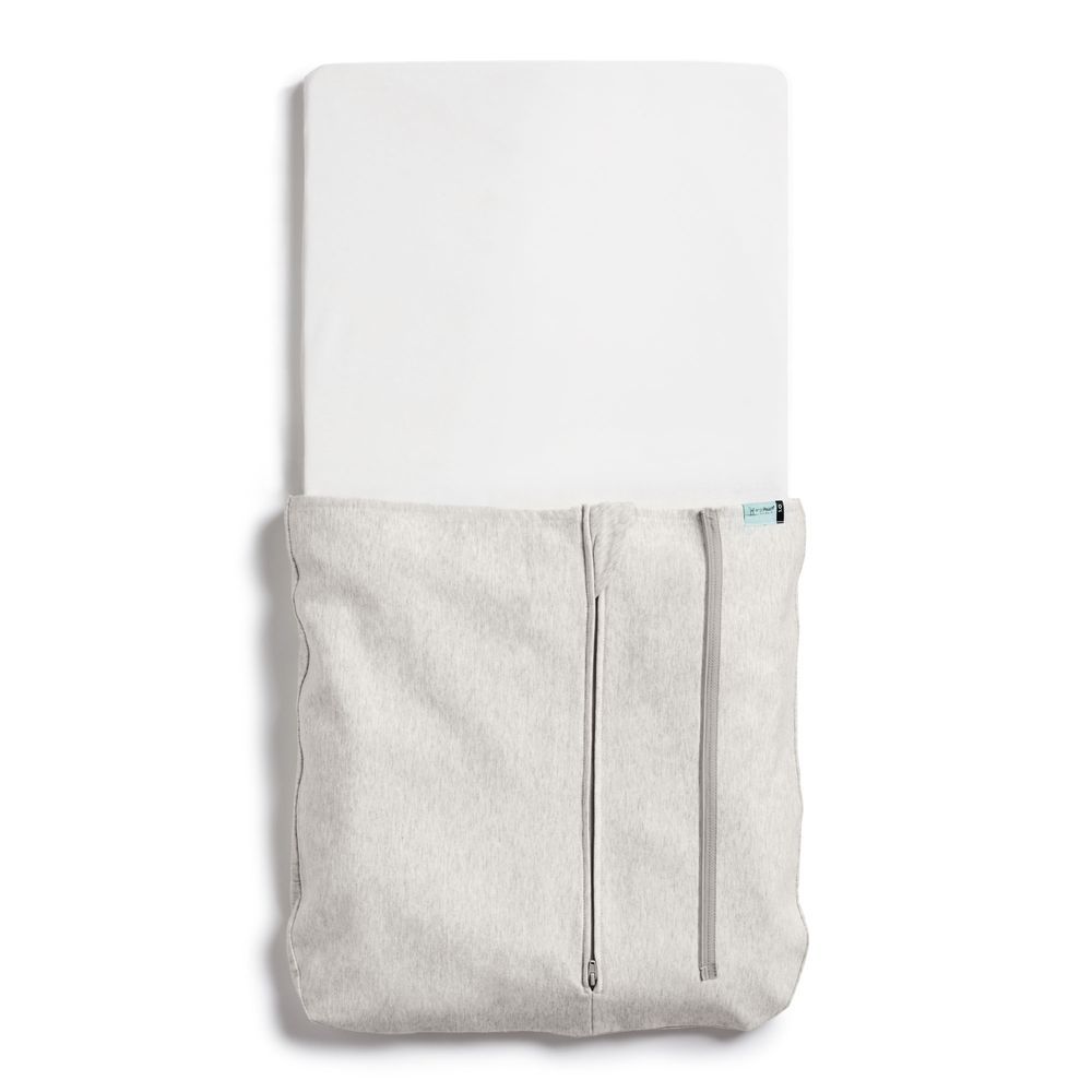 Ergopouch - 0.2/1.0 Tog Baby Cot Tuck Sheet Only - Grey Marle