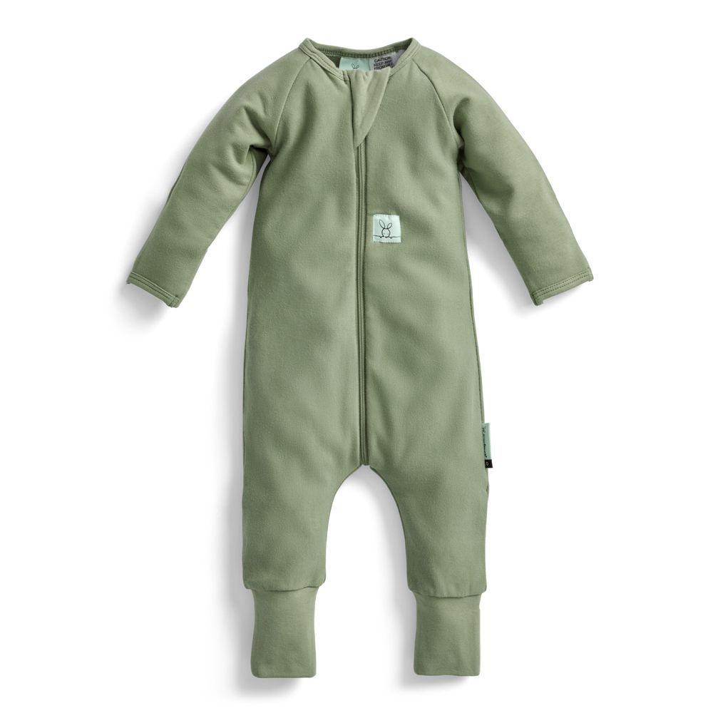 Ergopouch - 1.0 Tog Layers Long Sleeve Bodysuit - Moss