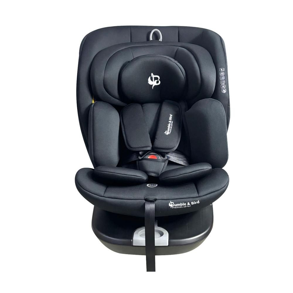Bumble & Bird - 360 Rotating Isofix All-In-One Carseat - Black