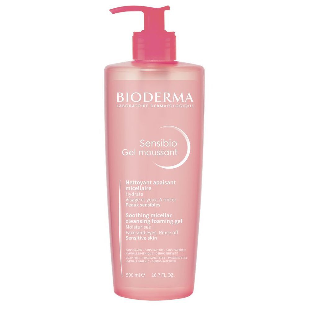 Bioderma - Sensibio Gel Moussant Cleanser For Sensitive Skin - 500 ml