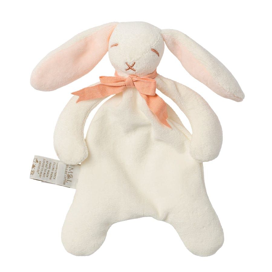 Maud N Lil - Organic Mini Comforter Toy - Bunny - 20cm - Pink