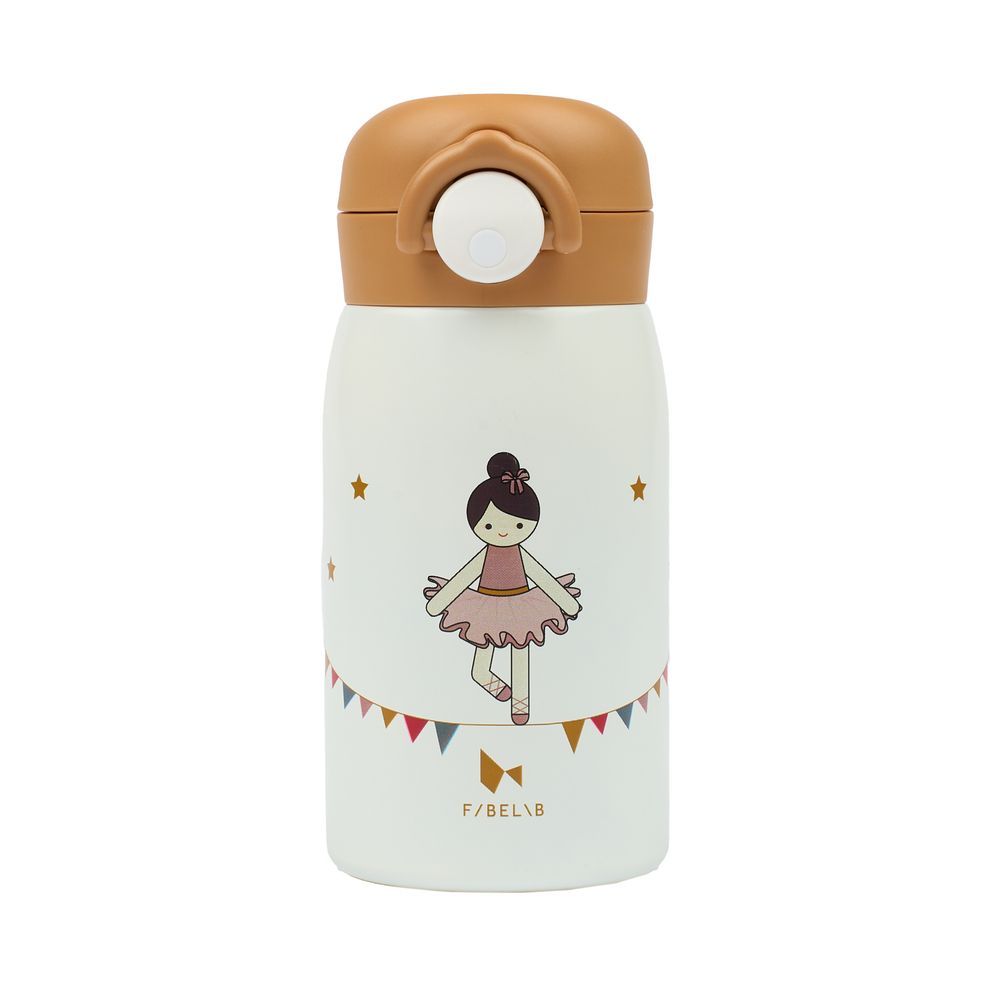 Fabelab - Stainless Steel Water Bottle - Small - Ballerina - 320 ml