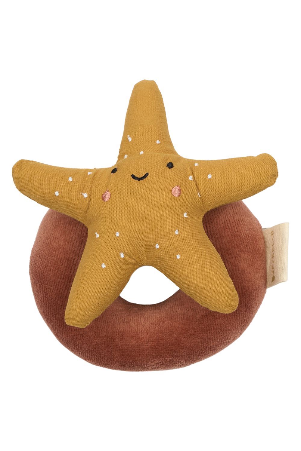 Fabelab - Organic Cotton Rattle - Starfish
