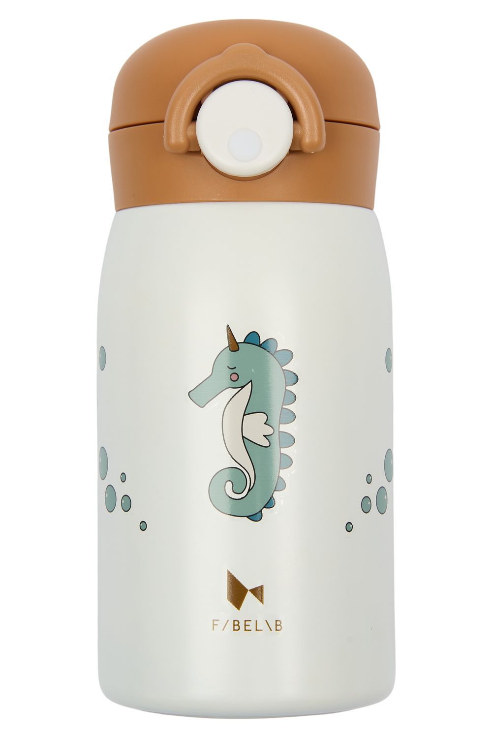 Fabelab - Stainless Steel Water Bottle - Small - Seahorse - 320 ml
