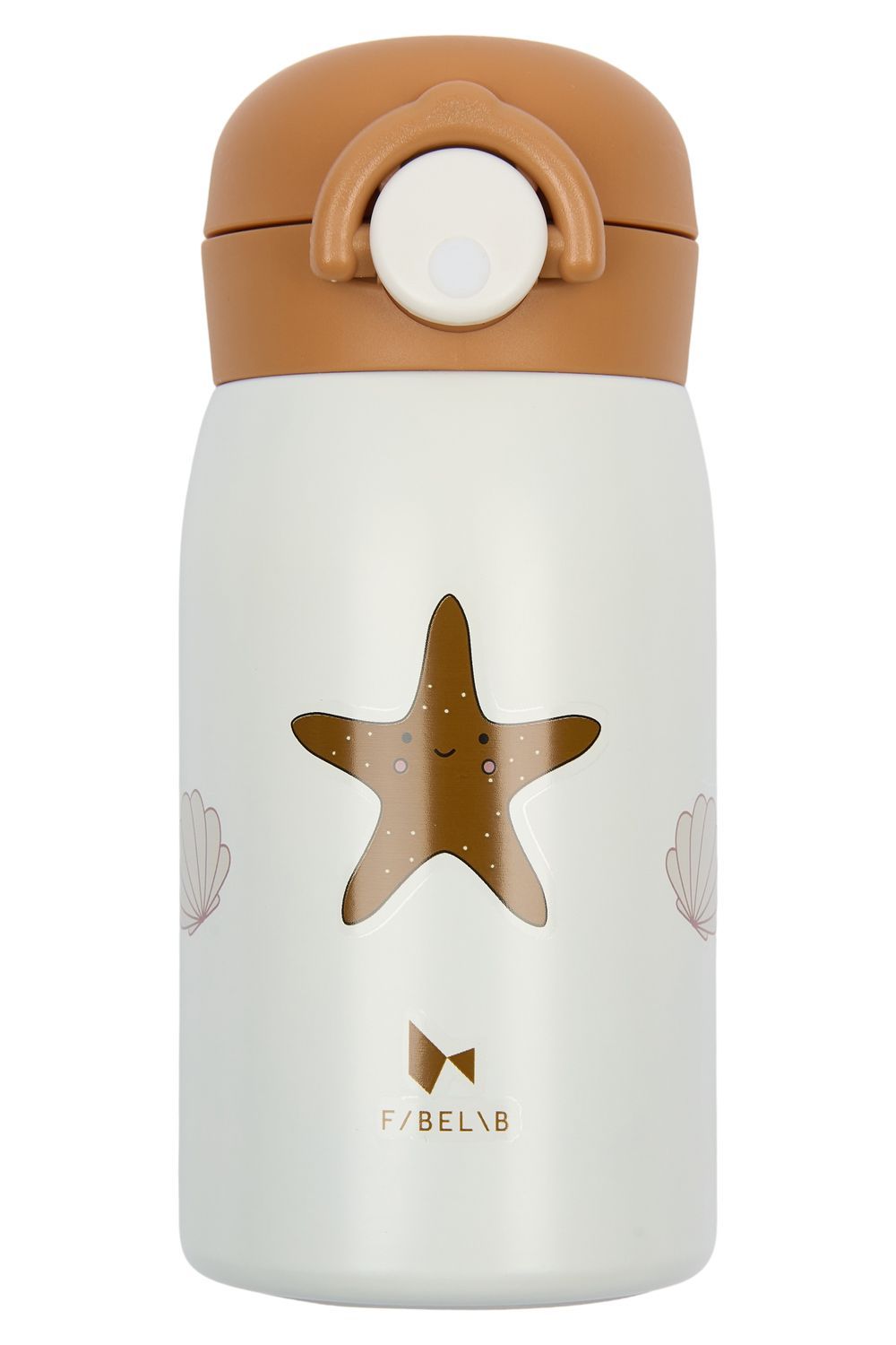 Fabelab - Stainless Steel Water Bottle - Small - Starfish - 320 ml