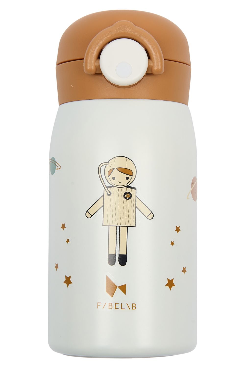 Fabelab - Stainless Steel Water Bottle - Small - Spaceman - 320 ml