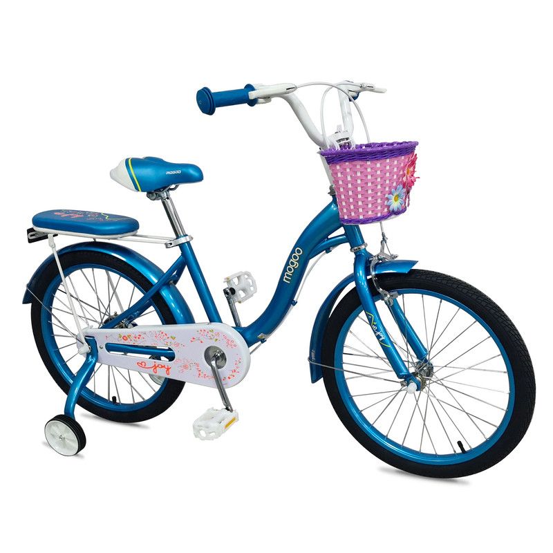 Mogoo - Joy Girl's Bicycle - Blue - 20-Inch