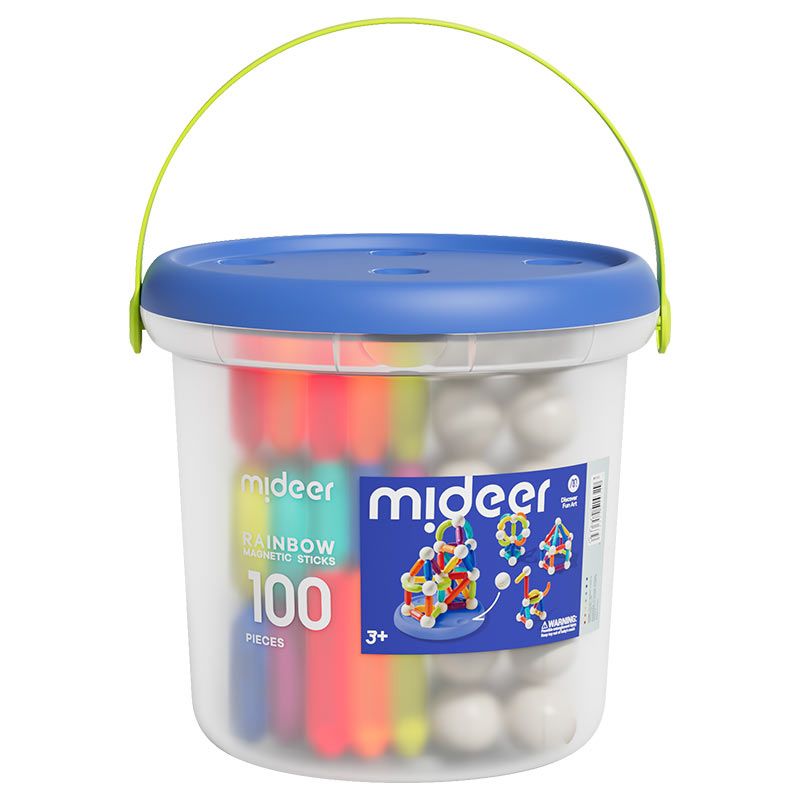 Mideer - Magnetic Sticks - 100 Pcs