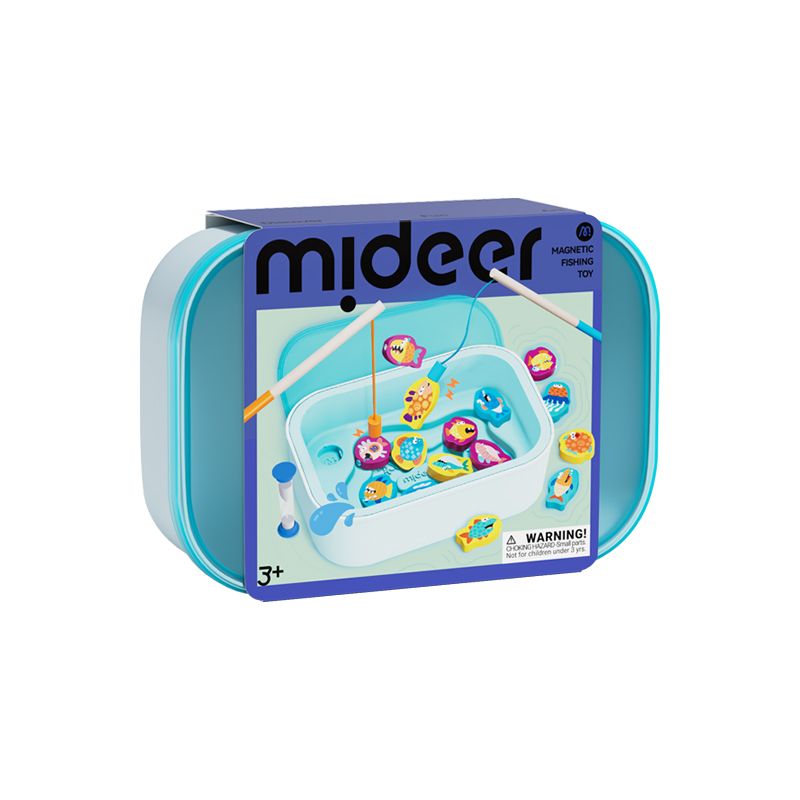 Mideer - Magnetic Fishing Toy Set - 20 Pcs