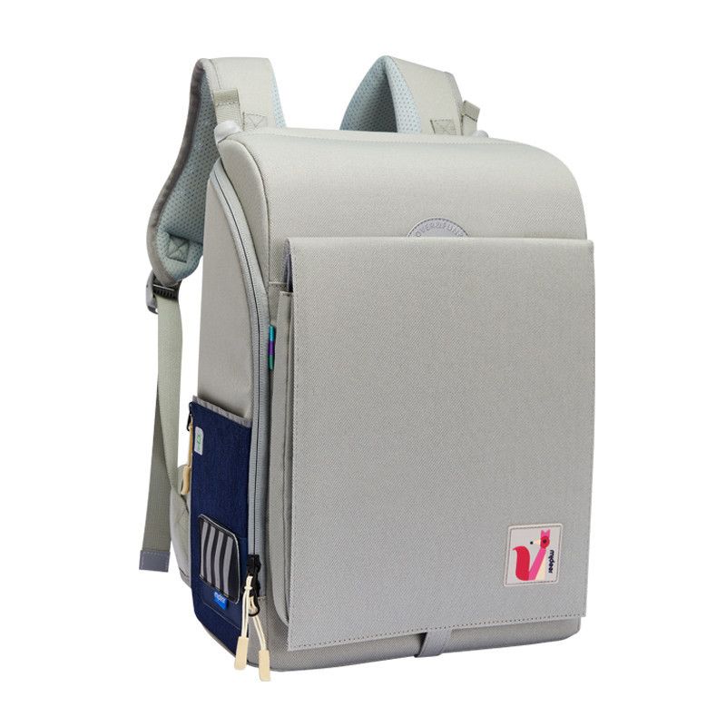 Mideer - Kids Ergo Backpack - Elegant Grey - 15.7-inch