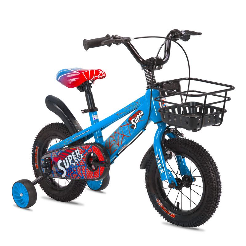 Vaux - Super Kids Bicycle - Blue - 14-Inch