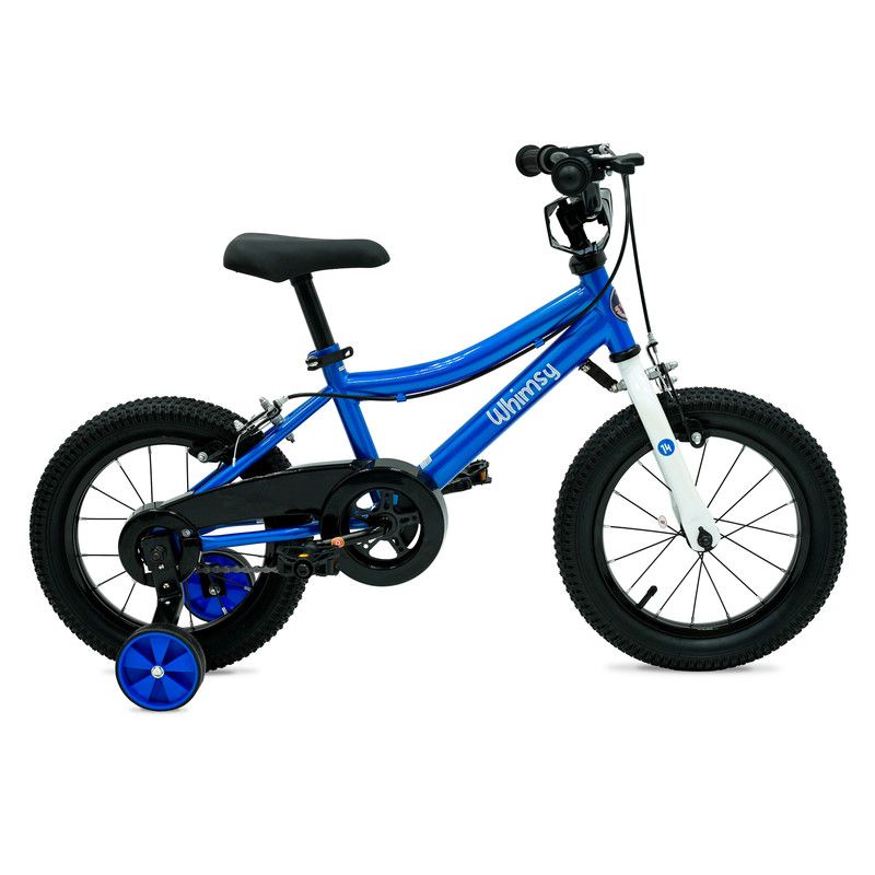 Whimsy Wheels - Classic Kids Cycle - 14 Inch - Blue