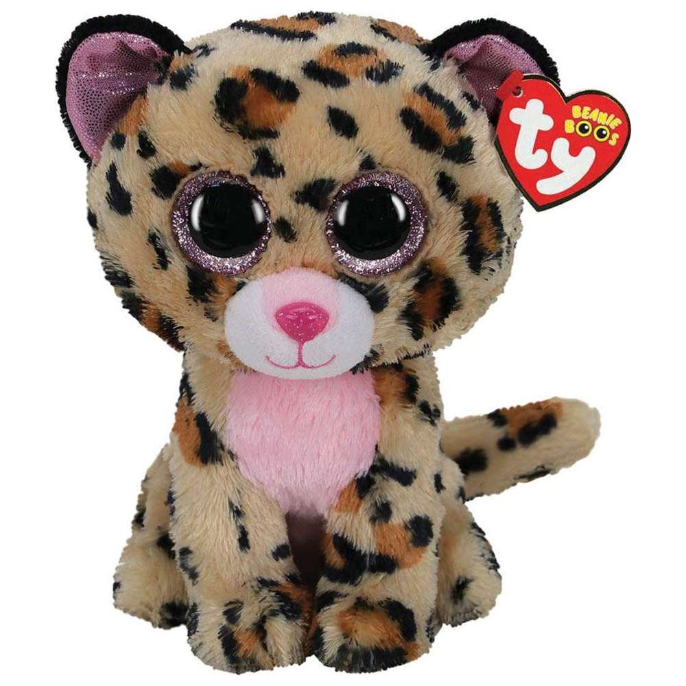 Ty - Beanie Boos Livvie Leopard Plush Toy