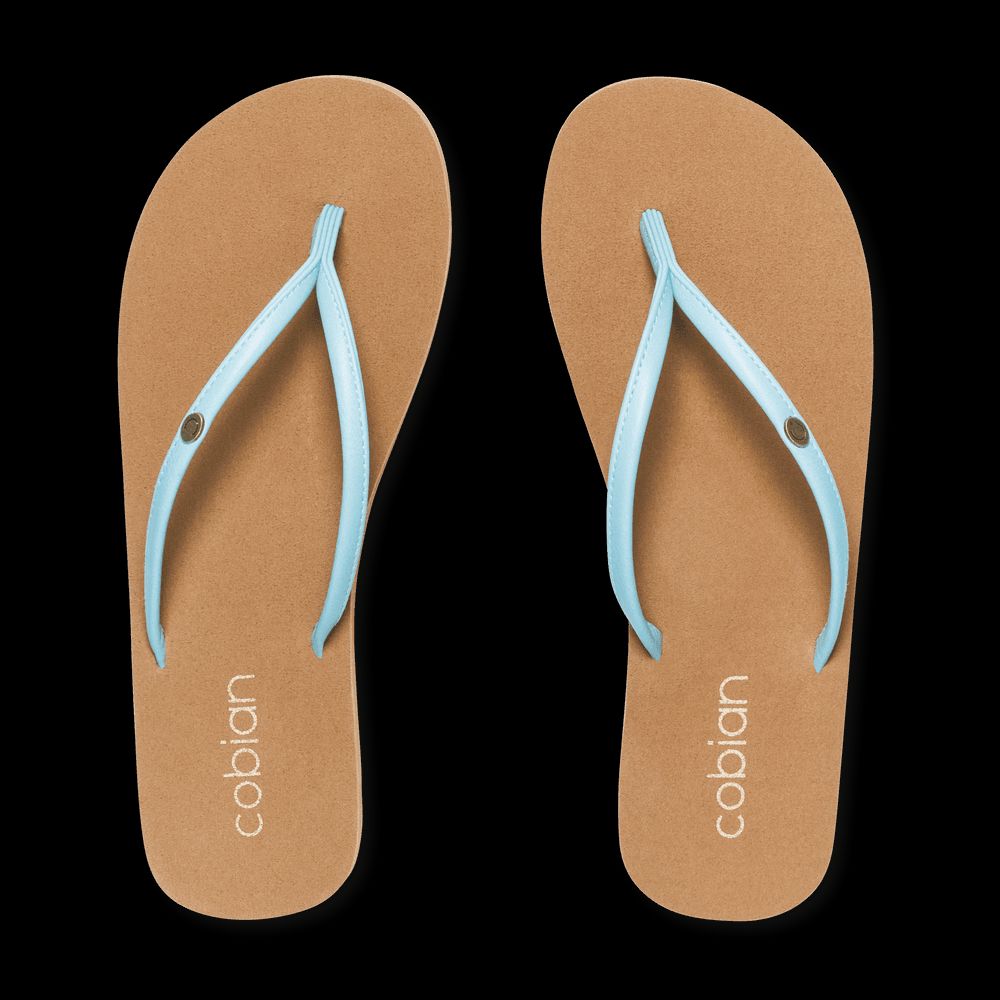 Cobian - Women's Nias Bounce Flip Flop - Blue
