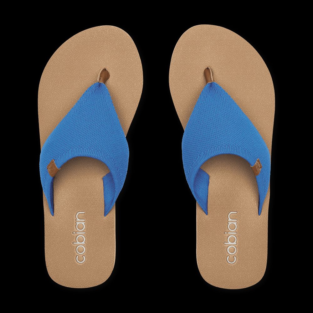 Cobian - Women's Bermuda Bounce Flip Flop - Blue