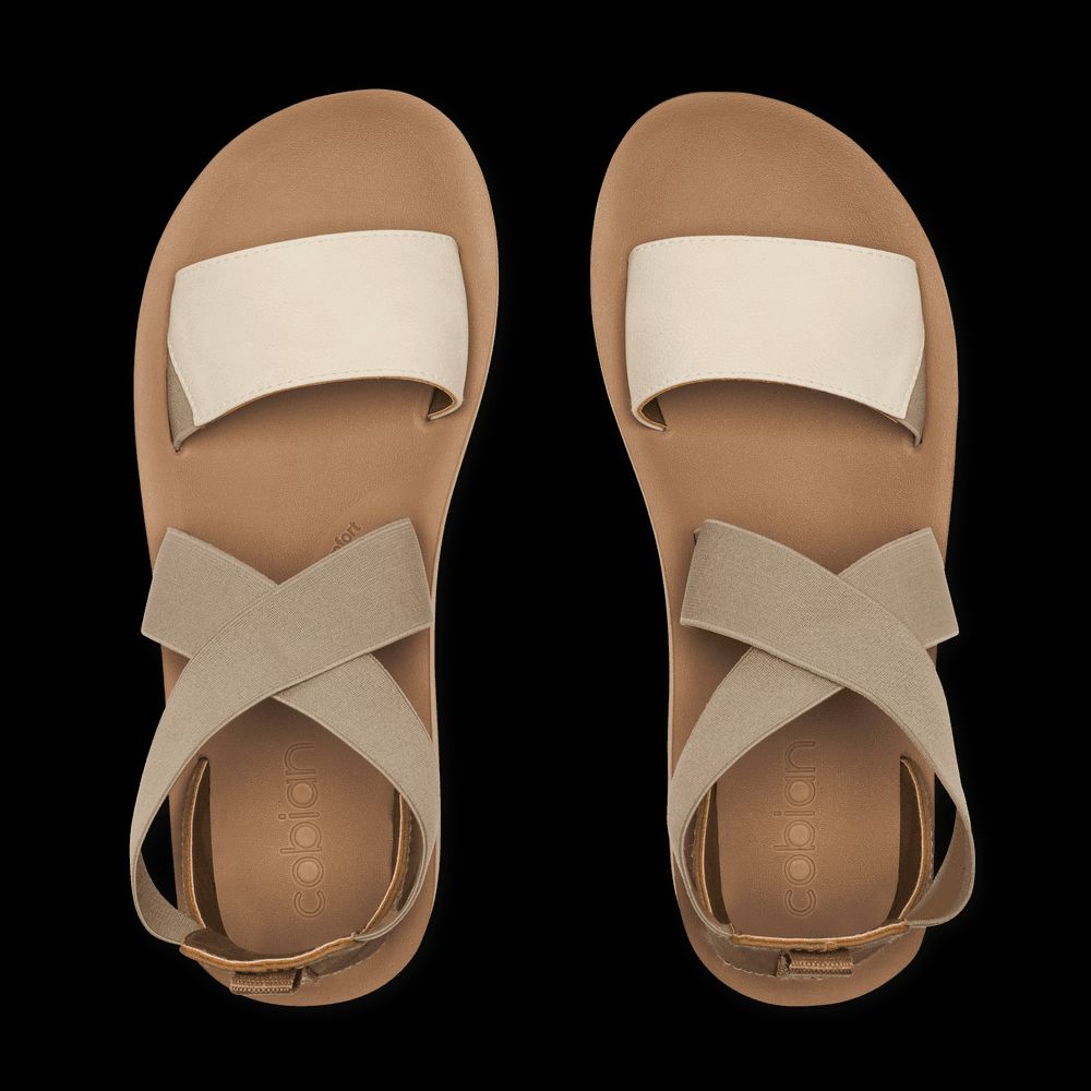 Cobian - Women's Roma Rise Slipers - Taupe