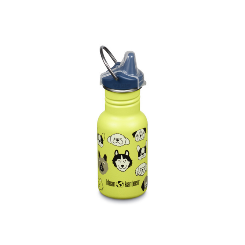 Klean Kanteen - Kids Classic Bottle With Sippy Cap - Dogs - 355 ml