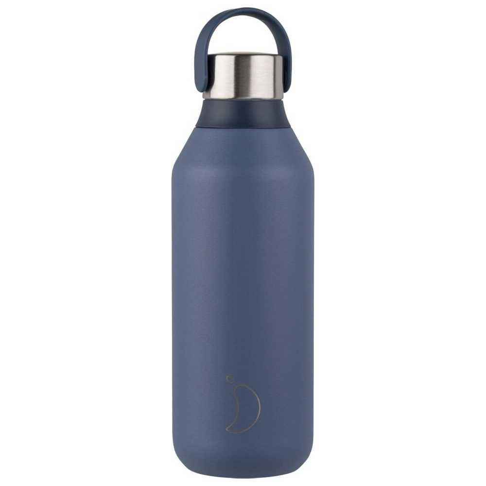 Chillys - B2B Series 2 Stainless Steel Water Bottle - Whale Blue - 500 ml