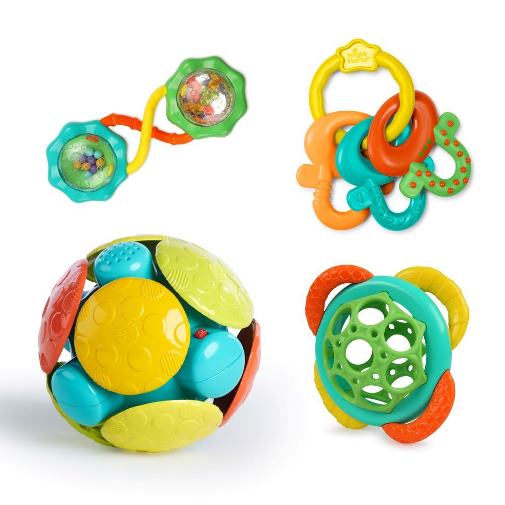 Bright Starts - Catch Me Smile Gift Set - 4pc Set