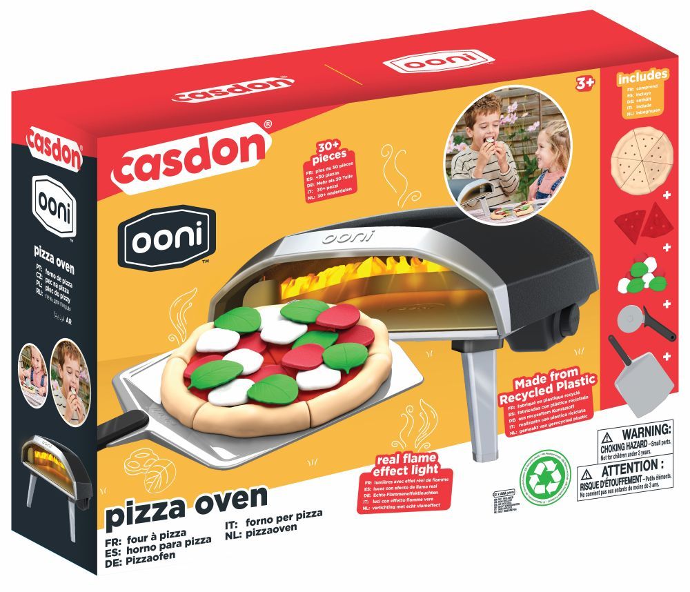 Casdon - Ooni Pizza Oven Toy Set - 30+ Pcs