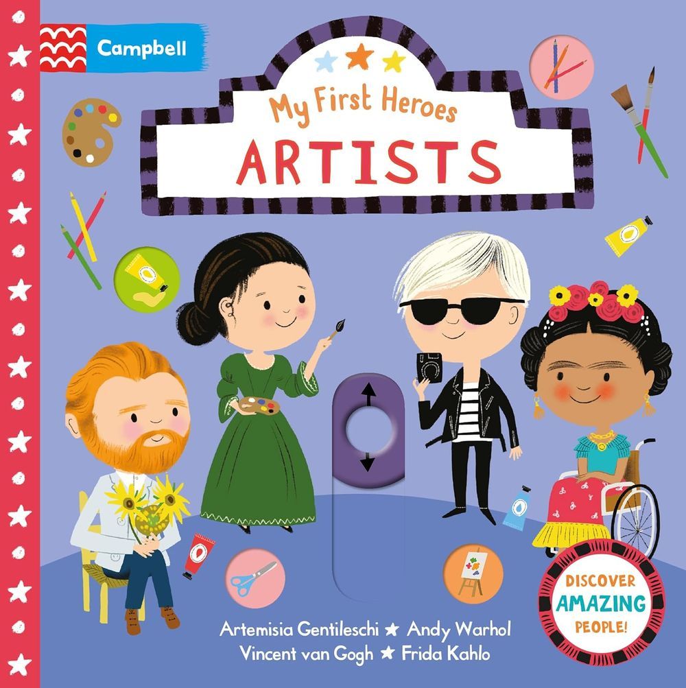 كتاب My First Heroes Artists