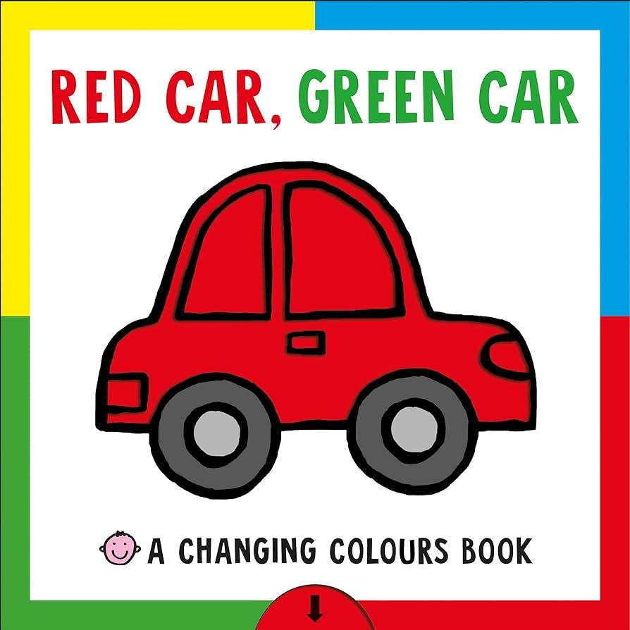كتاب Red Car, Green Car