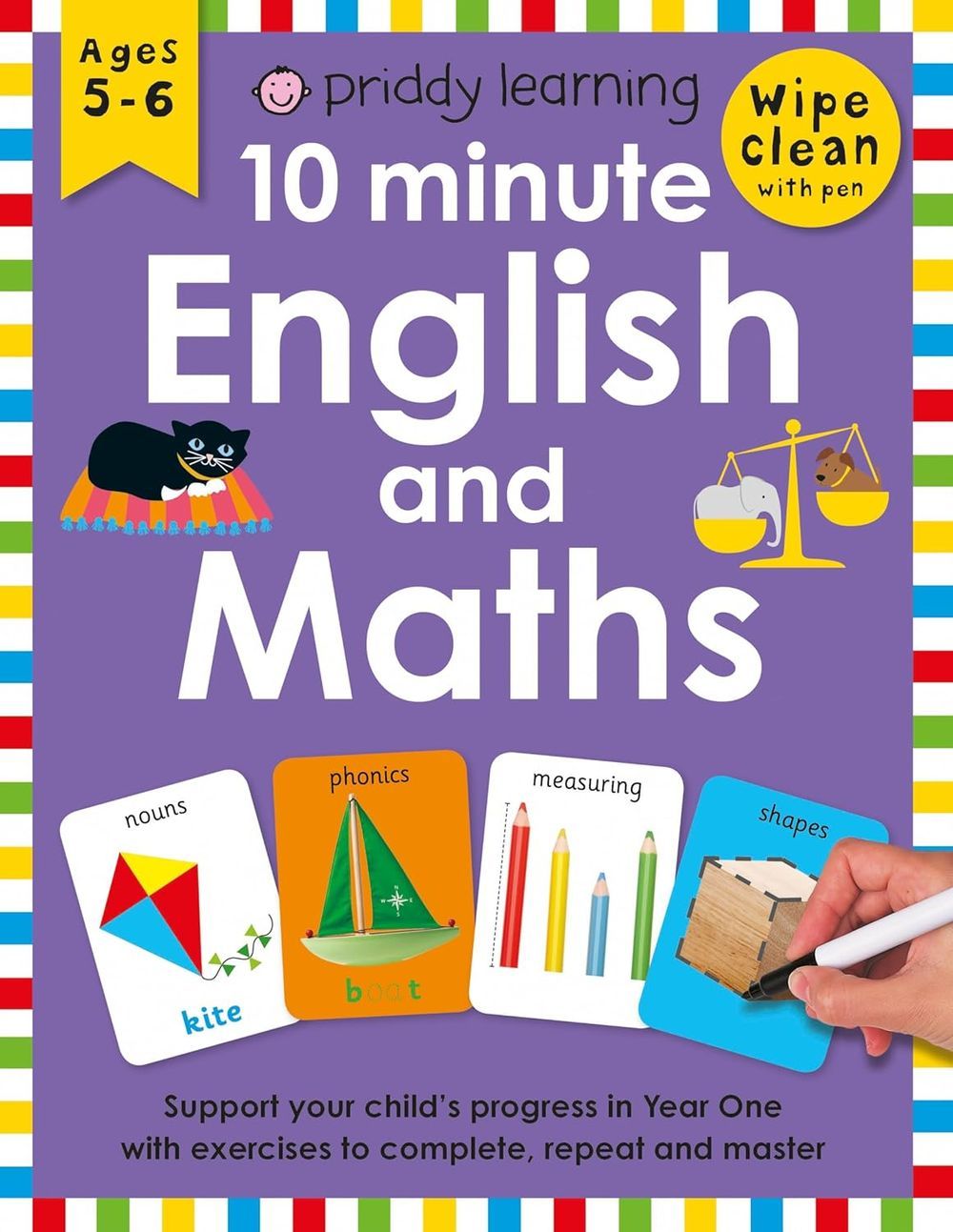 Priddy Books - 10 Minute English & Maths