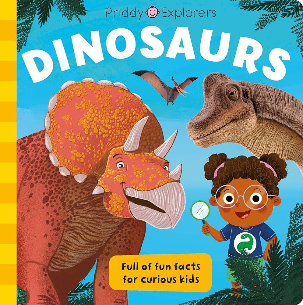 كتاب Priddy Explorers: Dinosaurs