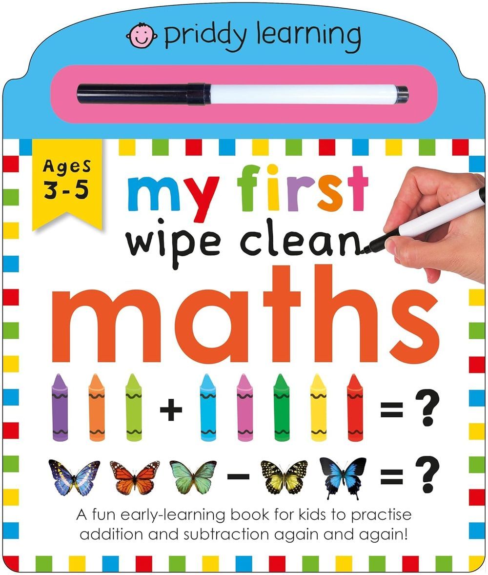 Priddy Books - My First Wipe Clean Maths Book