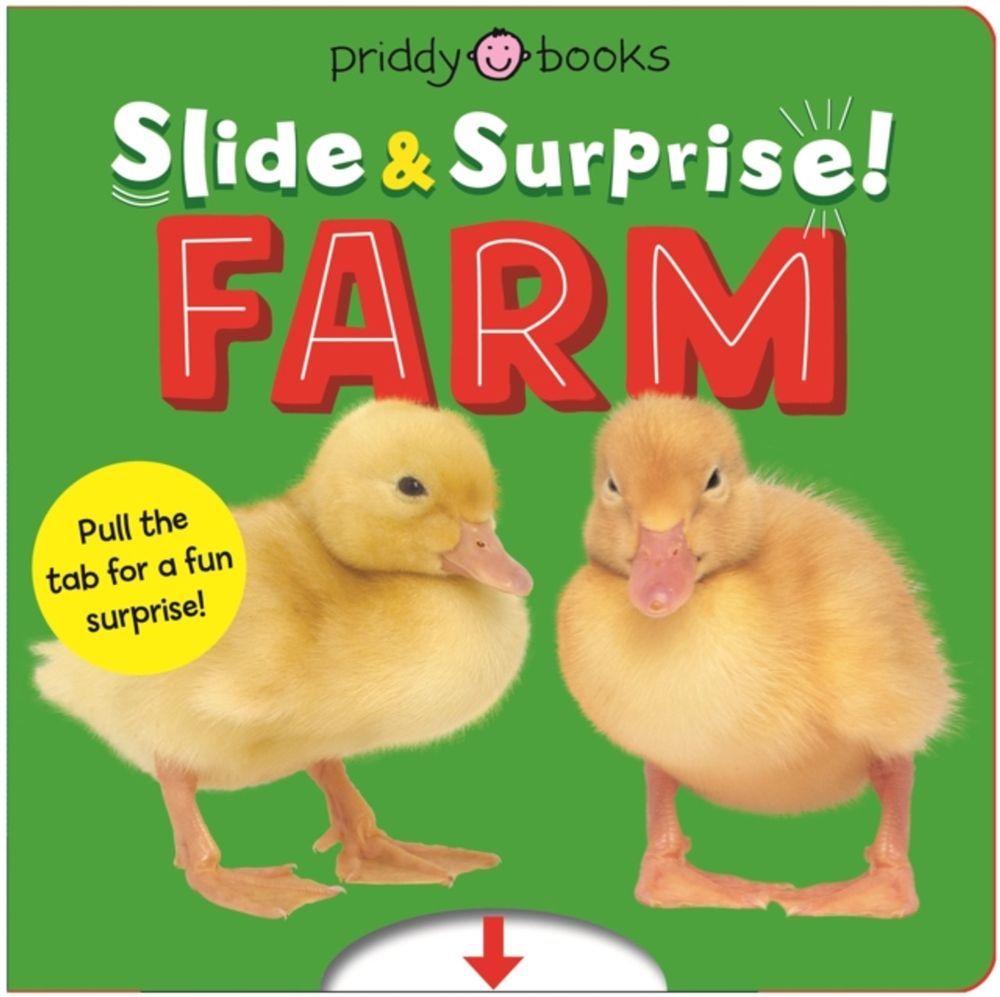 Priddy Books - Farm Slide & Surprise Book
