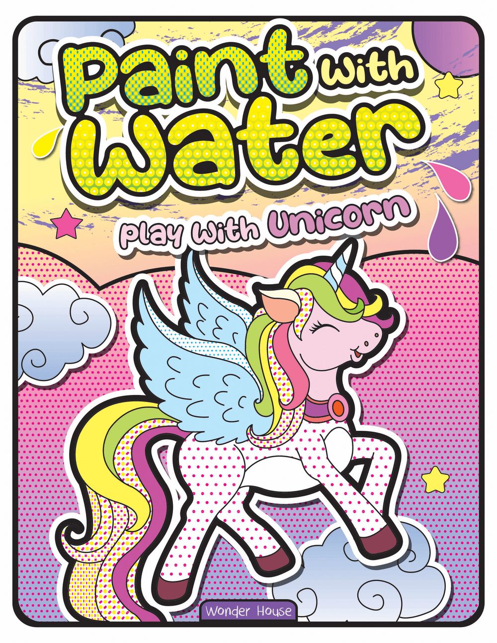 كتاب Paint With Water Play With Unicorns