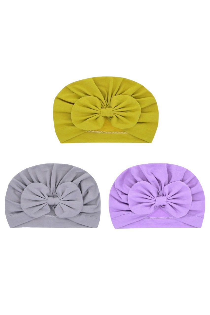 Bambimici - Tinytwist Baby Turban - Set B - Pack of 3