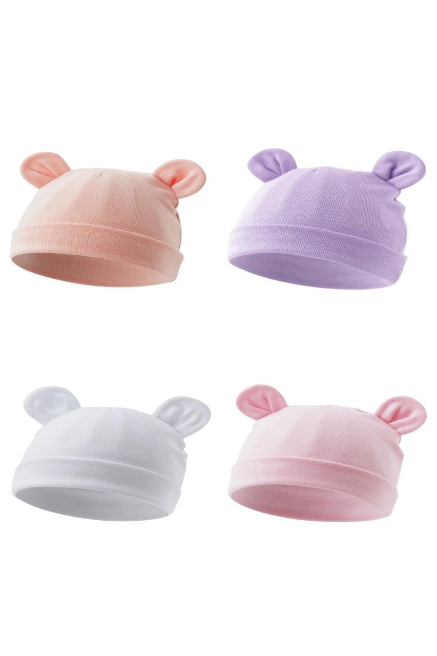 Bambimici - Baby Beanie Bear - Set C - Pack of 4