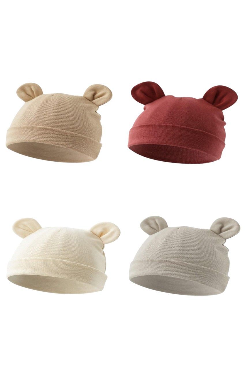 Bambimici - Baby Beanie Bear - Set D - Pack of 4