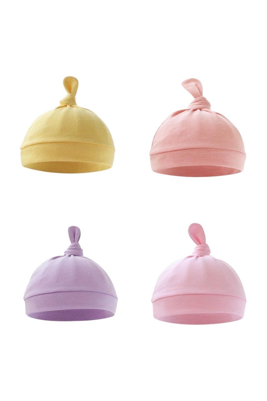 Bambimici - Tinytops Baby Beanies B - Pack of 4
