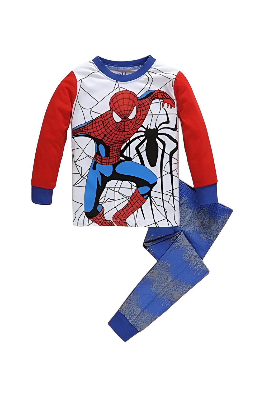 Daniel - 2pc-Set - Boy's Ultimate Spidey Printed Pyjama Top And Pants - Multicolor