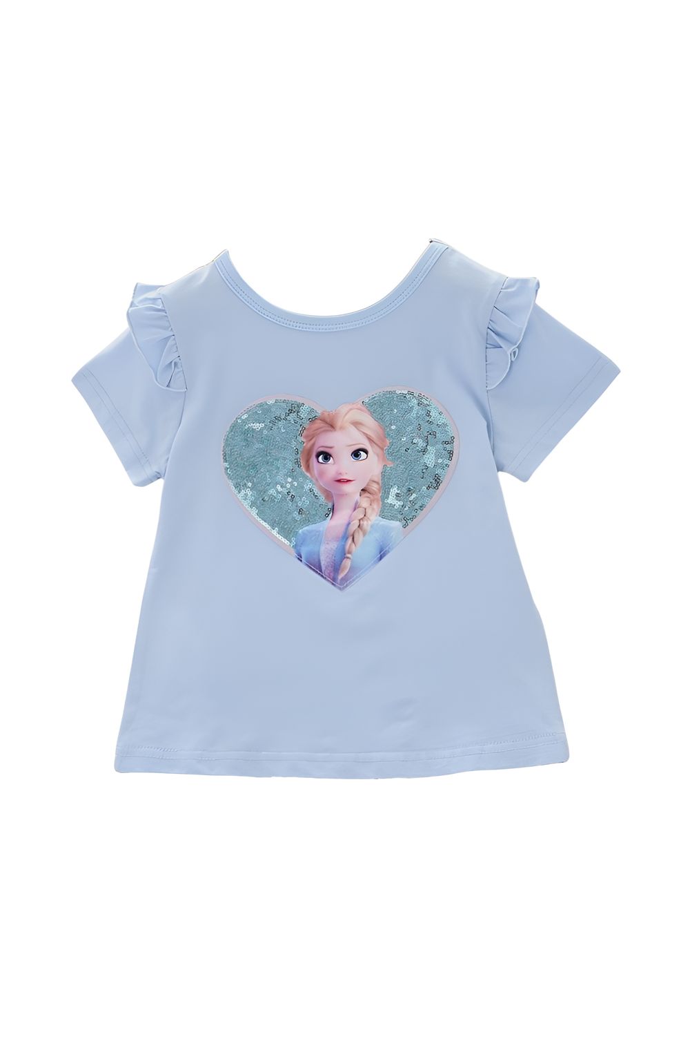 D' Daniela - Elsa Little Sparkle Royals T-Shirt - Blue