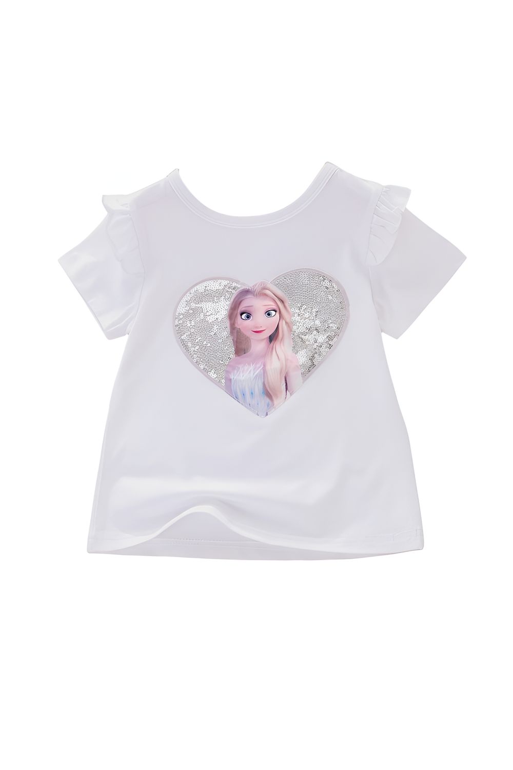 D' Daniela - Elsa Little Sparkle Royals T-Shirt - White