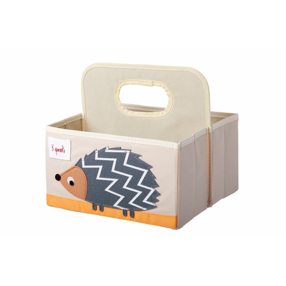 3 Sprouts - Nappy Caddy - Hedgehog