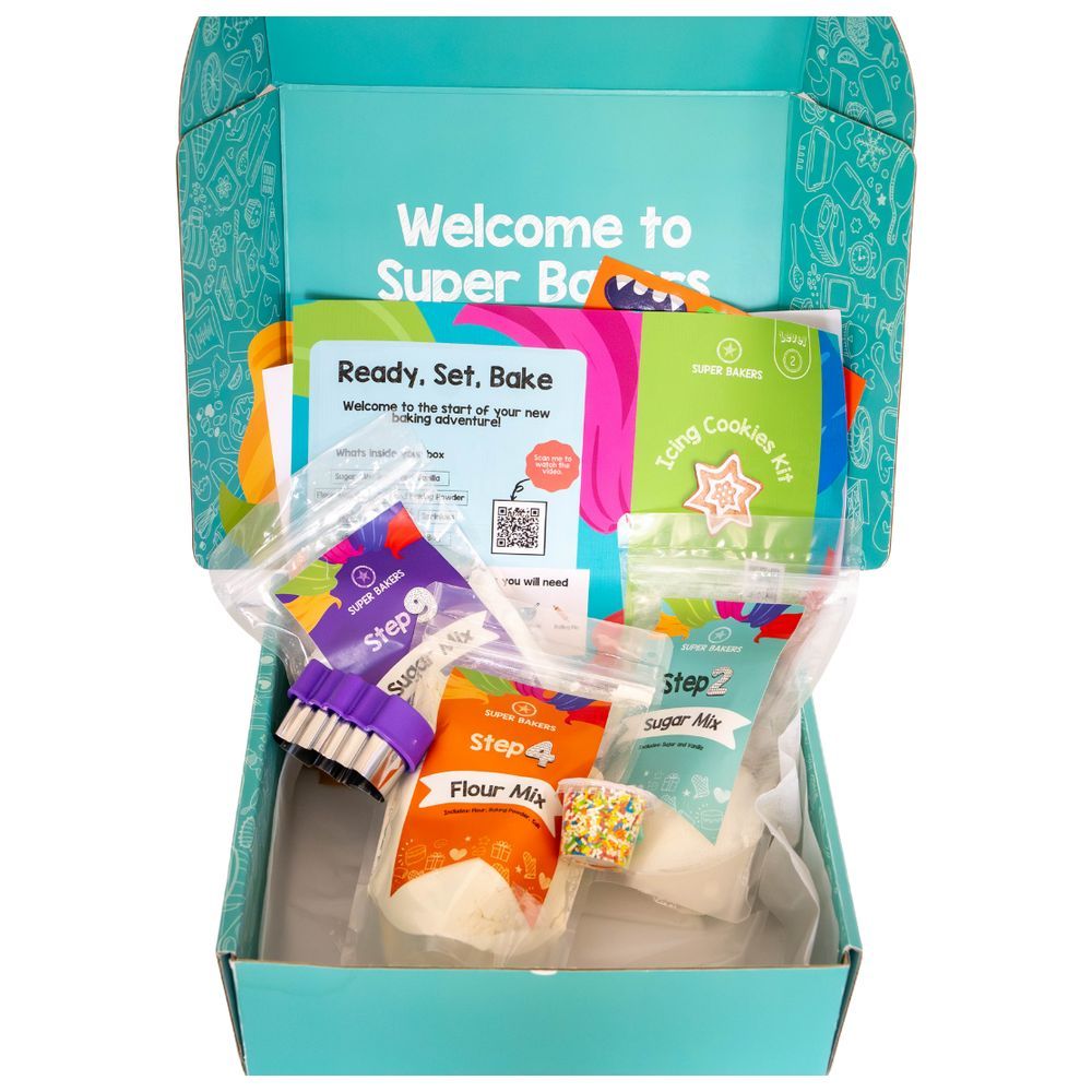 Super Bakers - Icing Cookie Baking Mix Kit