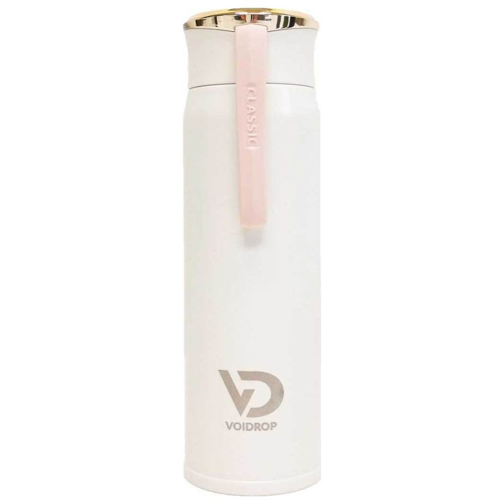 Voidrop - Insulated Water Bottle w/ Golden Lid - Harp Grey - 450 ml